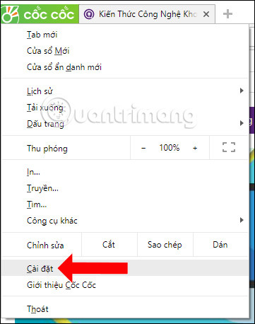 How to turn off spell checking on Coc Coc Picture 2