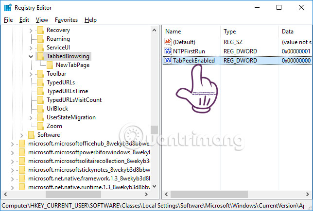 How to turn off Tab Preview mode on Microsoft Edge Picture 6