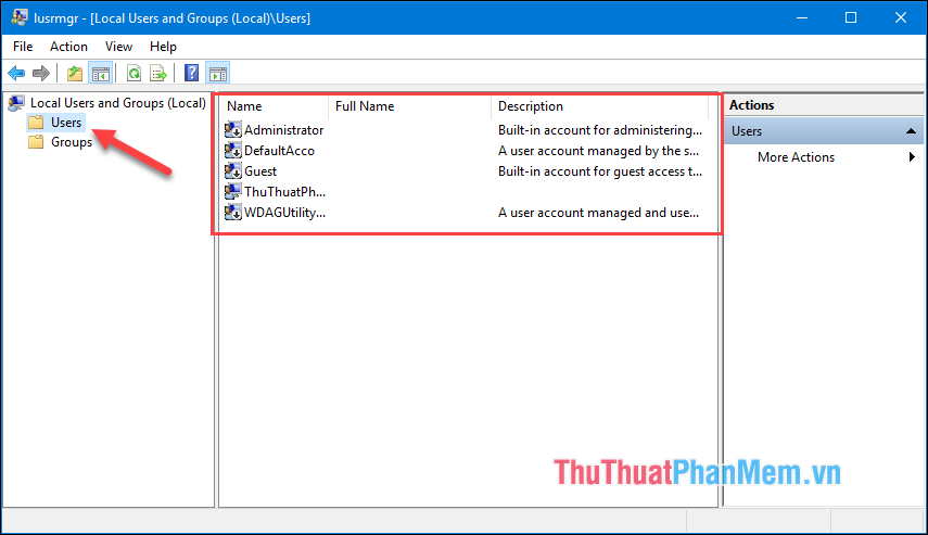 How to turn off the Administrator account, Guest hidden in Windows 10 Picture 2