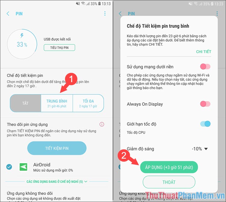How to turn off the background application to save battery for Android Picture 13