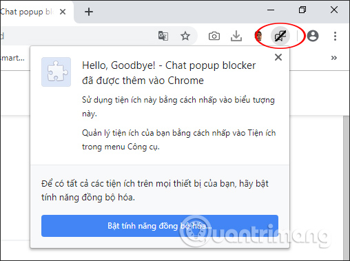 How to turn off the chat frame automatically appears on the website Picture 3