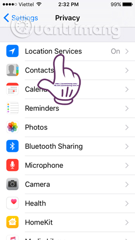 How to turn off the feature that suggests making friends via Facebook locations Picture 7