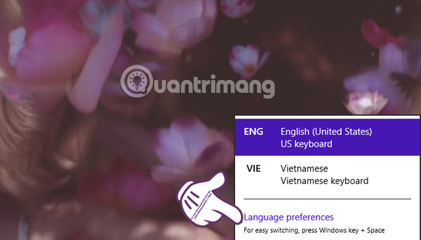 How to turn off the Language bar on the Taskbar in Windows 8 Picture 1