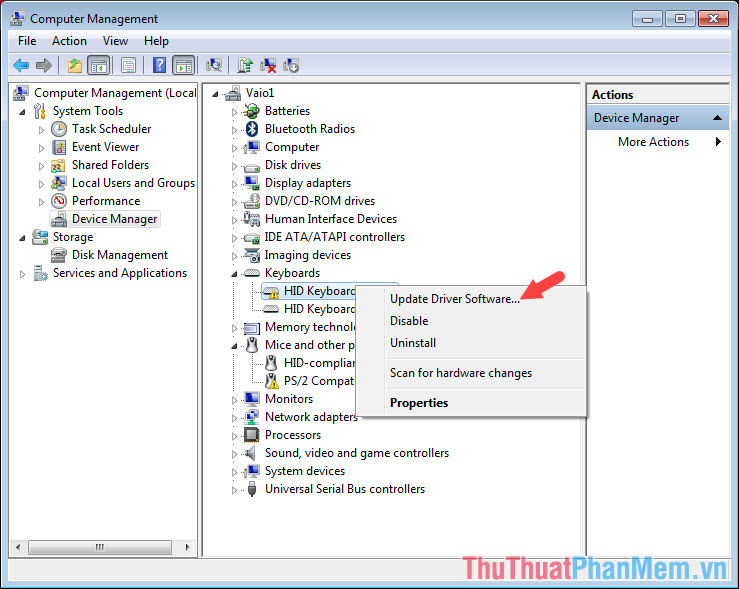 How to turn off the Laptop keyboard to use an external keyboard Picture 10