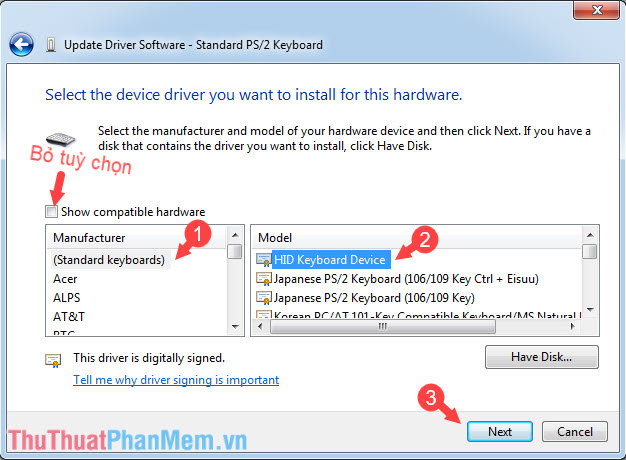 How to turn off the Laptop keyboard to use an external keyboard Picture 6