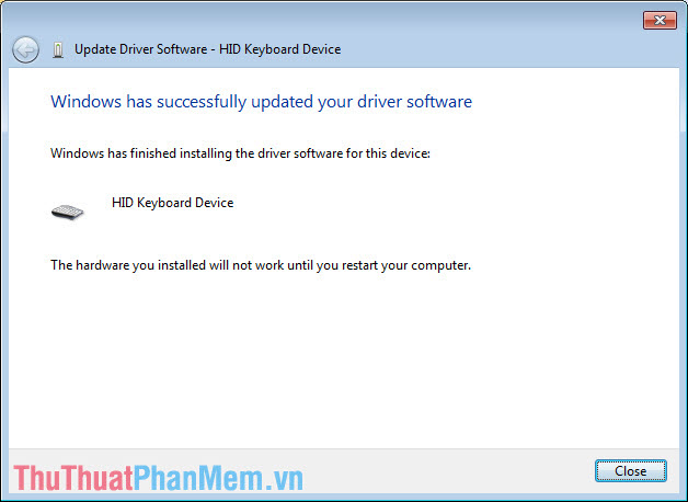How to turn off the Laptop keyboard to use an external keyboard Picture 8