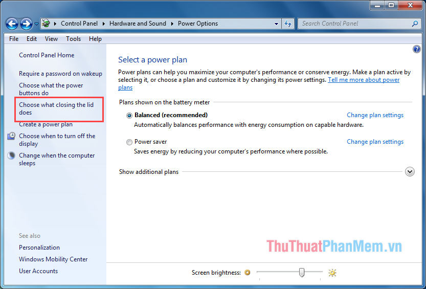 How to turn off the Laptop screen but the program still runs on Windows 10, 7 Picture 4