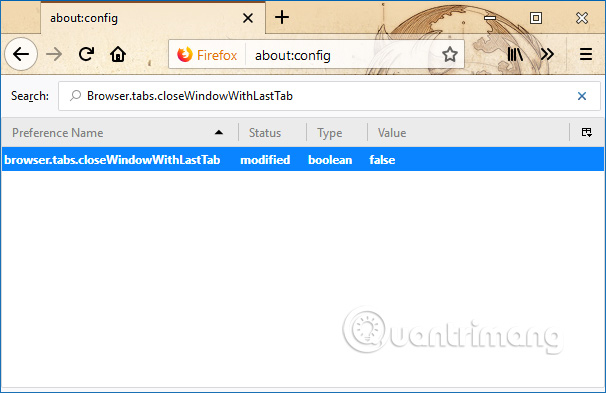 How to turn off the last tab does not exit Firefox Picture 4