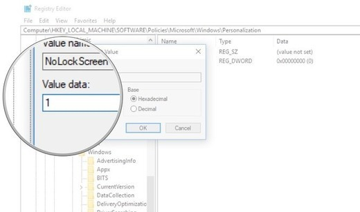 How to turn off the lock screen on Windows 10 Creators Update Picture 7