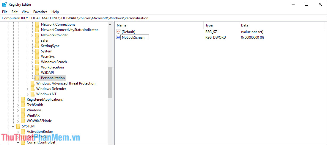 How to turn off the Lockscreen lock screen on Windows 10 Picture 10
