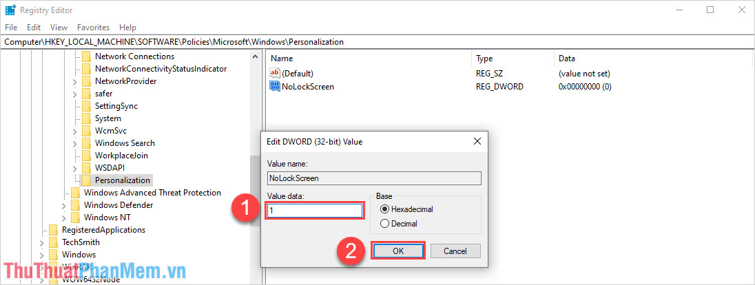 How to turn off the Lockscreen lock screen on Windows 10 Picture 11