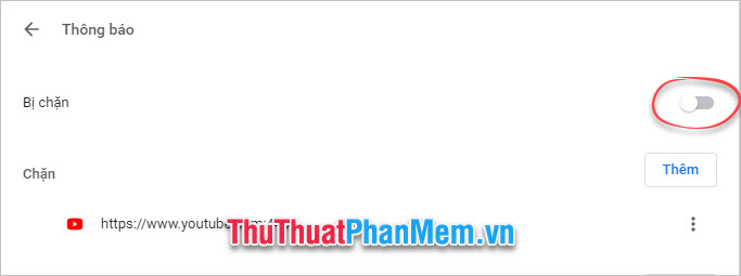 How to turn off the notification feature on Chrome when browsing the web Picture 8