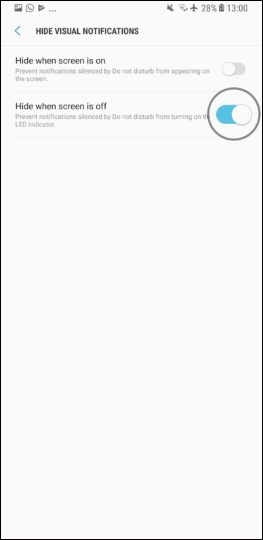 How to turn off the notification LED on Samsung Galaxy Note 8 Picture 7