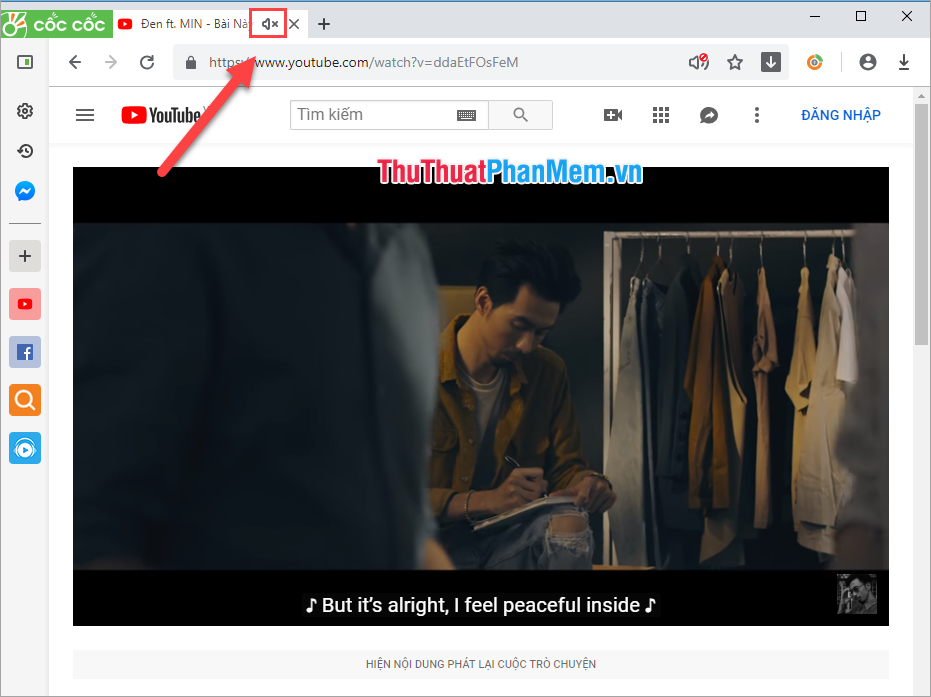 How to turn off the sound on Chrome browser tab, Coc Coc, Firefox Picture 11
