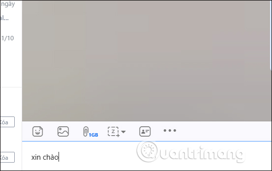 How to turn off the suggestion of writing a message on Zalo Picture 5