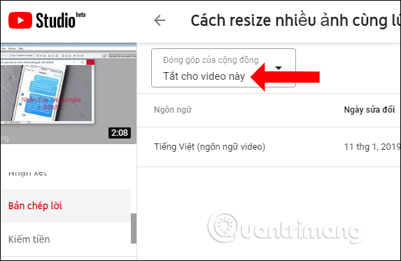 How to turn off translation contributions for YouTube video titles and descriptions Picture 6