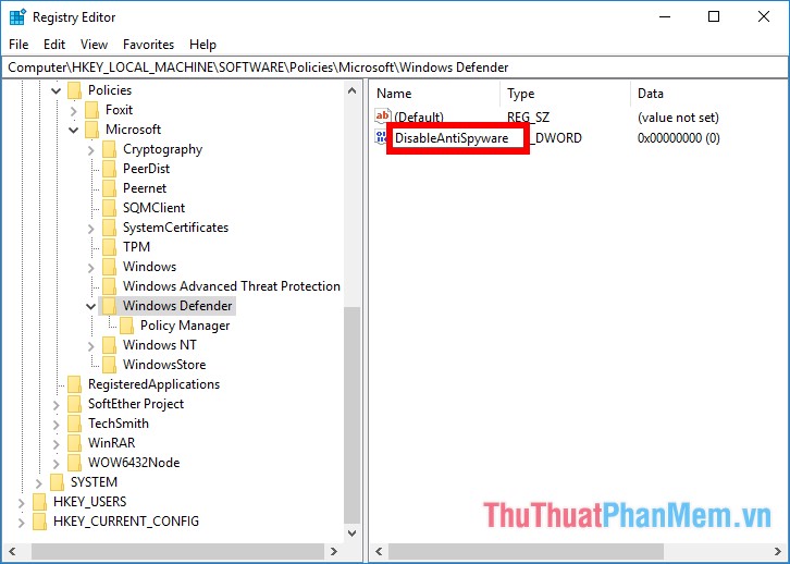 How to turn off, turn on Windows Defender in Windows 10 Picture 10