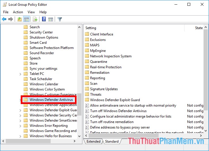 How to turn off, turn on Windows Defender in Windows 10 Picture 4