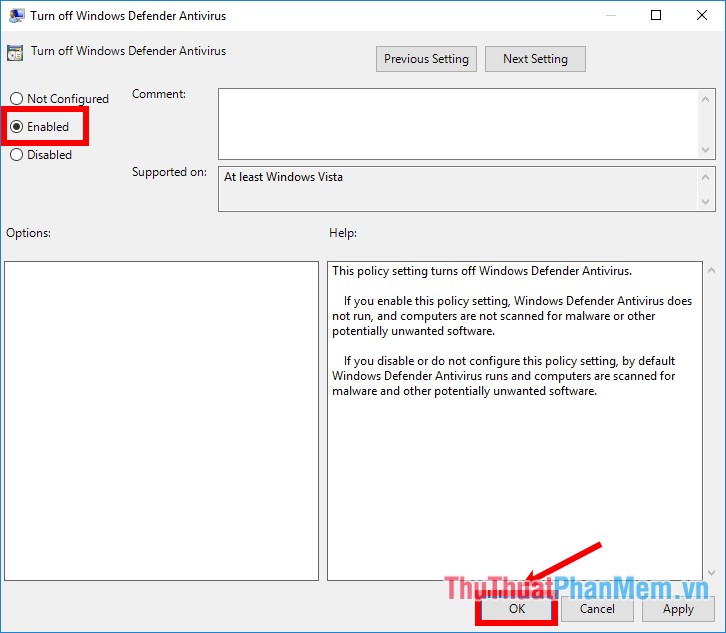How to turn off, turn on Windows Defender in Windows 10 Picture 6
