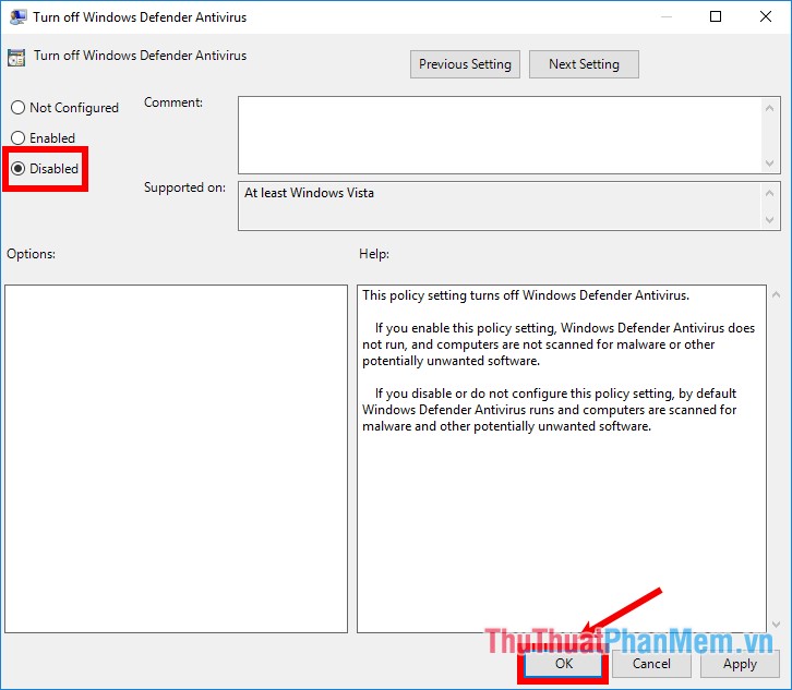 How to turn off, turn on Windows Defender in Windows 10 Picture 7