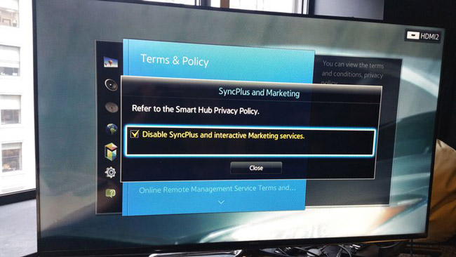 How to turn off user tracking on Smart TV of Vizio, LG