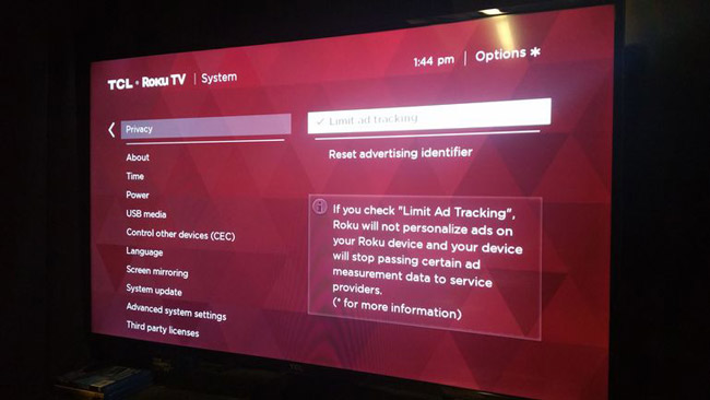 How to turn off user tracking on Smart TV of Vizio, LG ... Picture 7