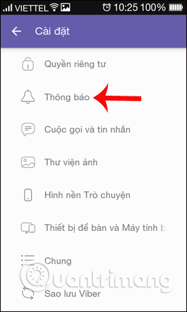 How to turn off Viber message preview on the phone Picture 3