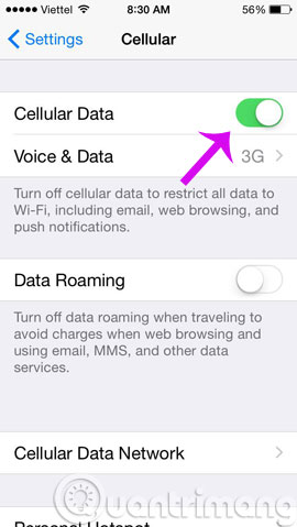 How to turn on 3G on iPhone 5 / 5S / 6? Picture 3