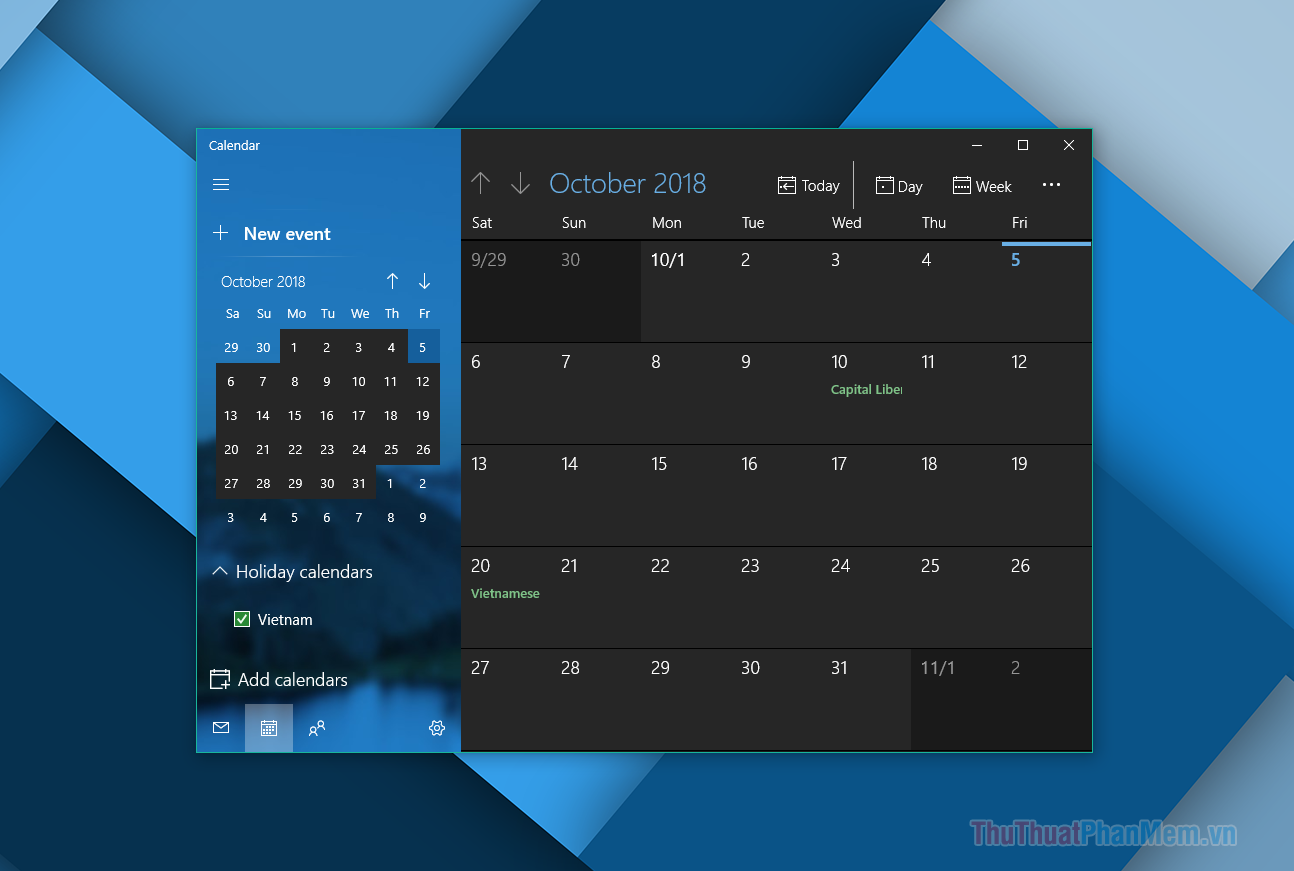 How to turn on, activate the dark mode on Windows 10 Dark Mode Picture 9