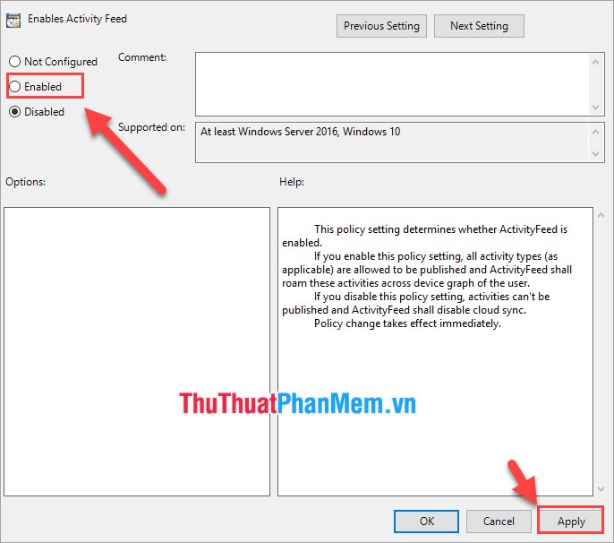 How to turn on and off the Timeline feature on Windows 10 Picture 10