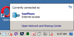 How to turn on and turn off Wifi on laptop very fast Picture 2