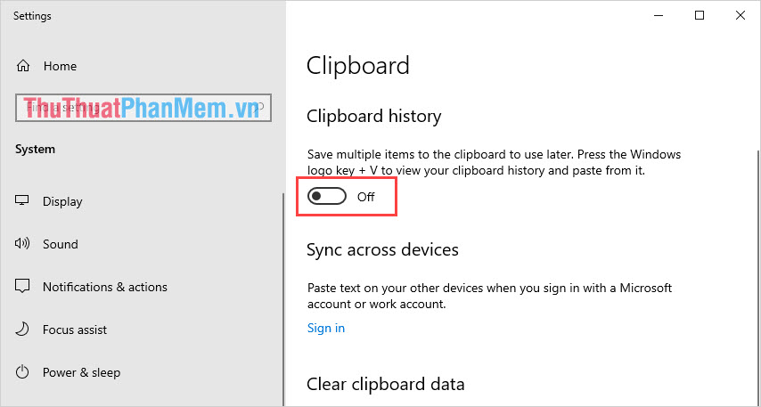 How to turn on and use the Clipboard History feature on Windows 10 Picture 6