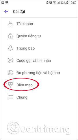 How to turn on dark background mode on Viber Picture 2