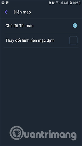 How to turn on dark background mode on Viber Picture 4