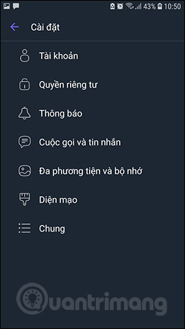 How to turn on dark background mode on Viber Picture 6