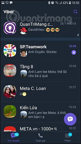 How to turn on dark background mode on Viber Picture 7