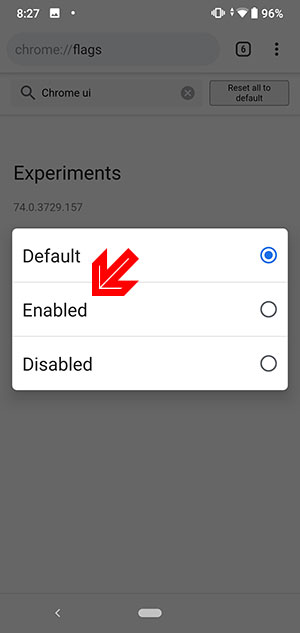 How to turn on Dark mode for Chrome Android Picture 6