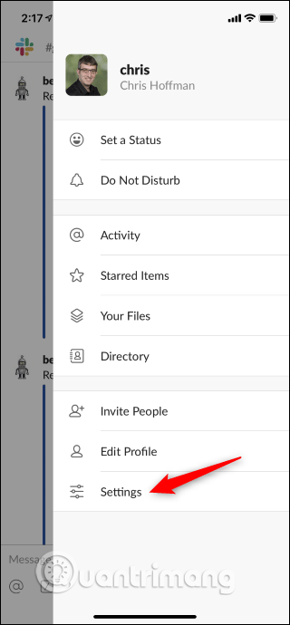 How to turn on dark mode for Slack on iPhone and Android Picture 2