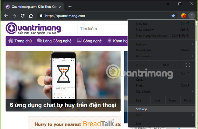 How to turn on Dark Mode on Chrome Picture 6