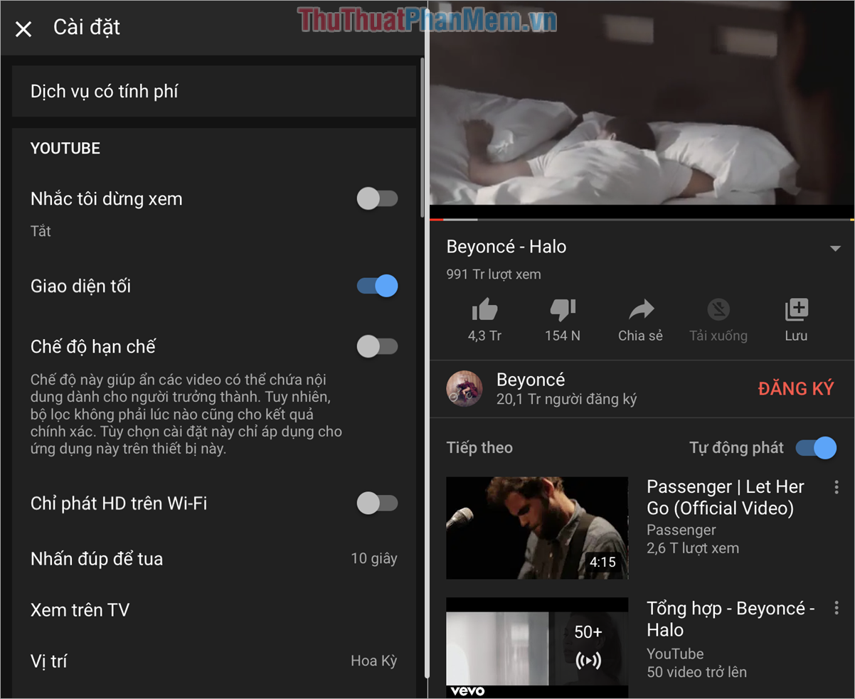 How to turn on Dark Mode on YouTube Picture 6