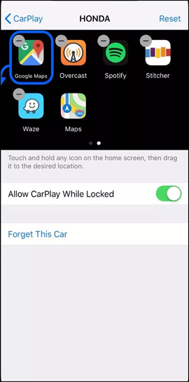 How to turn on Google Maps for CarPlay on iPhone Picture 5