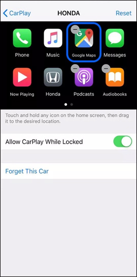 How to turn on Google Maps for CarPlay on iPhone Picture 6