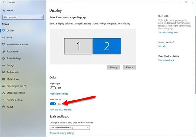 How to turn on HDR on Windows 10 Picture 2