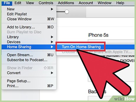 How to Turn On Home Sharing Picture 4