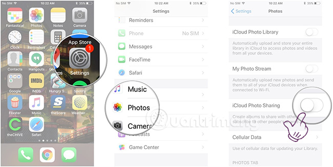How to turn on iCloud Photo Sharing on iPhone, iPad, Mac and Windows Picture 1