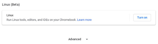 How to turn on Linux App Mode on Chromebooks Picture 4