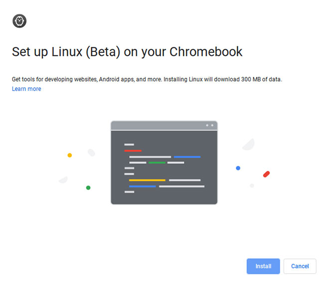 How to turn on Linux App Mode on Chromebooks Picture 5