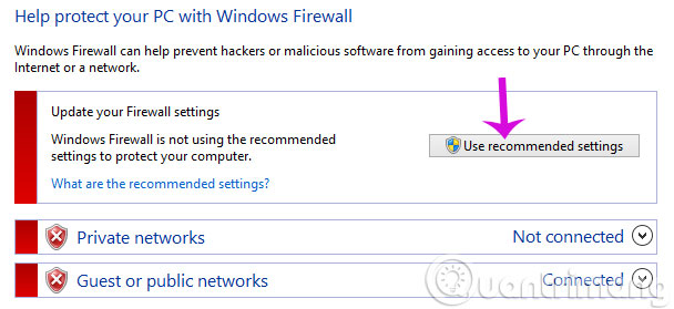 How to turn on / off Windows Firewall in Windows 7, 8 / 8.1 and Windows 10 Picture 11