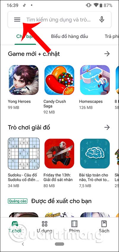How to turn on parental controls on the Google Play Store Picture 1