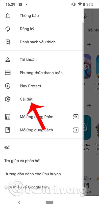 How to turn on parental controls on the Google Play Store Picture 2